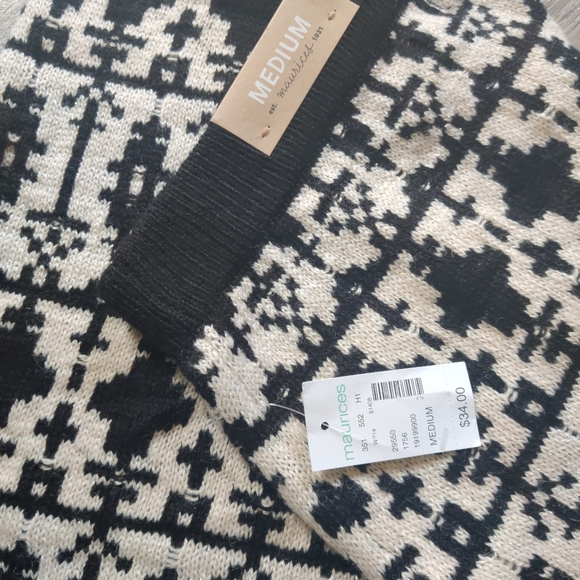 Maurice's Women's Knitted Knee Length Winter Skirt - Picture 3 of 3